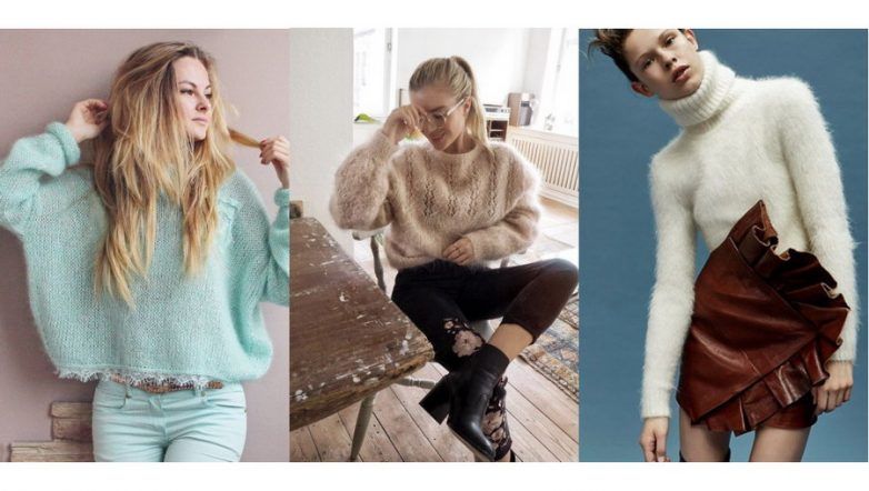 Модные теплые женские кофты осень-зима 2019-2020